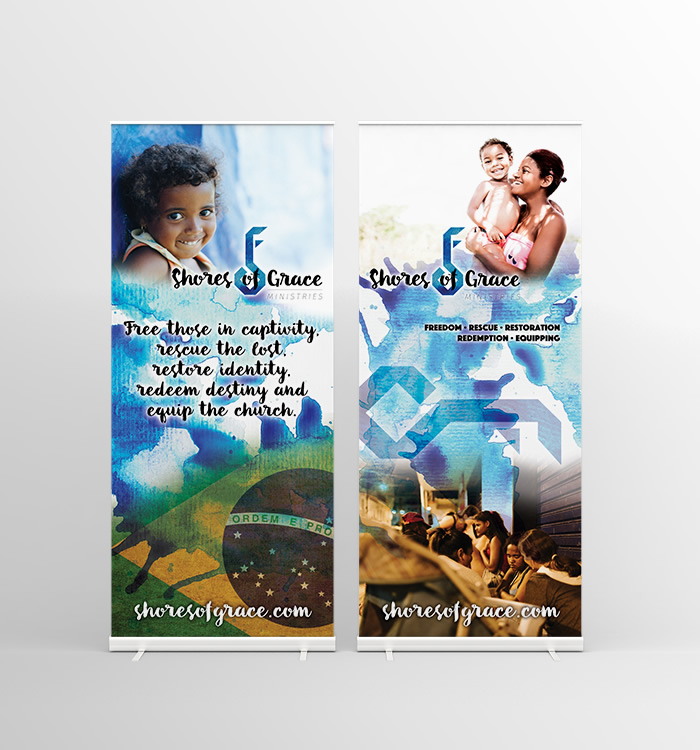 Shores of Grace Banners